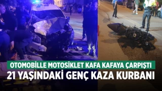 Denizli'de 21 yaşındaki genç motosiklet kazasında öldü