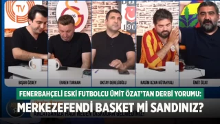Fenerbahçeli eski futbolcu Ümit Özat’tan derbi yorumu:  Merkezefendi Basket mi sandınız ? 
