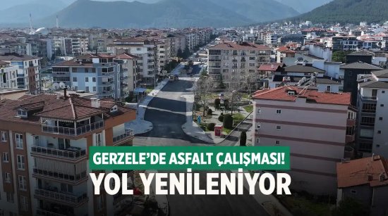 Gerzele’de Asfalt Çalışması Başladı; Yol Yenileniyor!