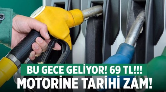Pompaya tarihi zam geliyor! 6.69 TL!