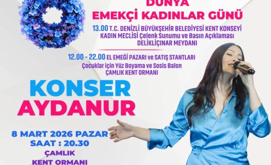 Denizli’de 8 Mart Programı Belli Oldu; Etkinlikler Başlıyor