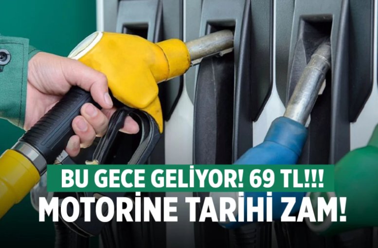 Pompaya tarihi zam geliyor! 6.69 TL!