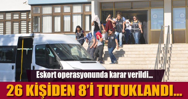Denizli'de eskort operasyonu