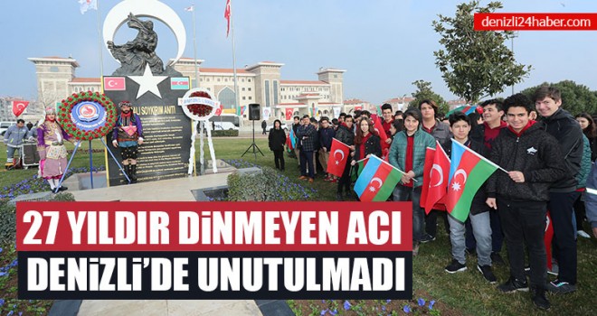 27 Yıldır Dinmeyen Acı Denizli’de Unutulmadı      