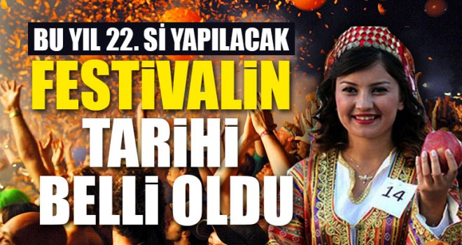Elma Festivalinin Tarihi Belli Oldu