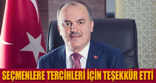 Başkan Gürlesin'den seçim teşekkürü