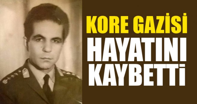 Kore Gazisi Hayatını Kaybetti