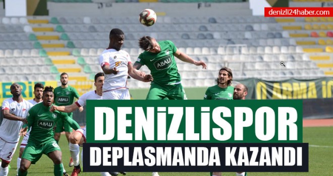 Denizlispor Deplasmanda Kazandı