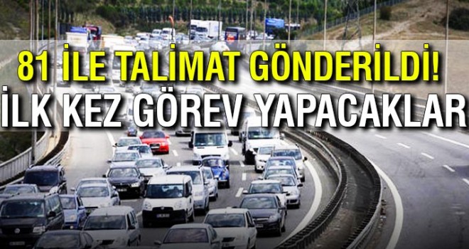 81 il valiliğine bayram trafiği genelgesi