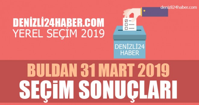 Buldan yerel seçim 2019 sonuçları | Buldan belediye seçim sonuçları | Cumhur ittifakı Millet ittifakı oy oranı