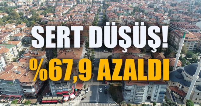 Denizli’de Konut Satişlarinda Büyük Düşüş