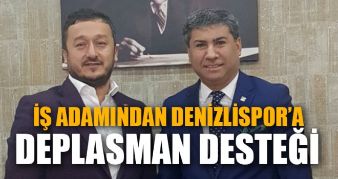İş Adamından Denizlispor’a Deplasman Desteği