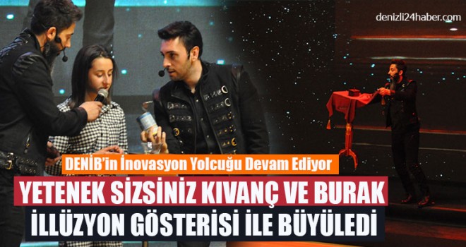 Yetenek Sizsiniz Kıvanç ve Burak İllüzyon Gösterisi İle Büyüledi