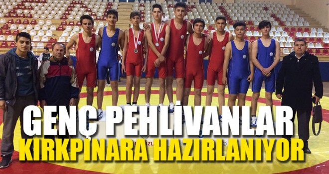 Çamelili Genç Pehlivanlar Kırkpınar’a Hazırlanıyor