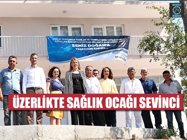 Üzerlikte Sağlık Ocağı Sevinci