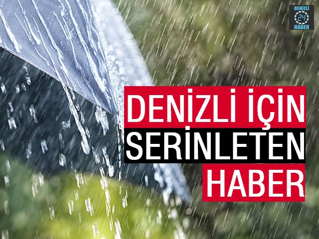 Denizli İçin Serinleten Haber