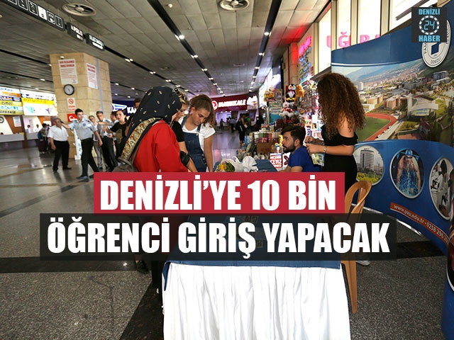 Denizli’ye 10 Bin Öğrenci Giriş Yapacak