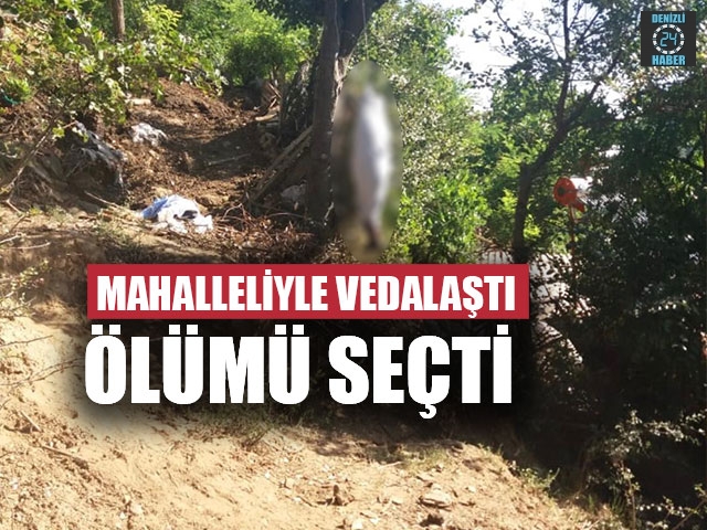 Mahalleliyle Vedalaştı Ölümü Seçti