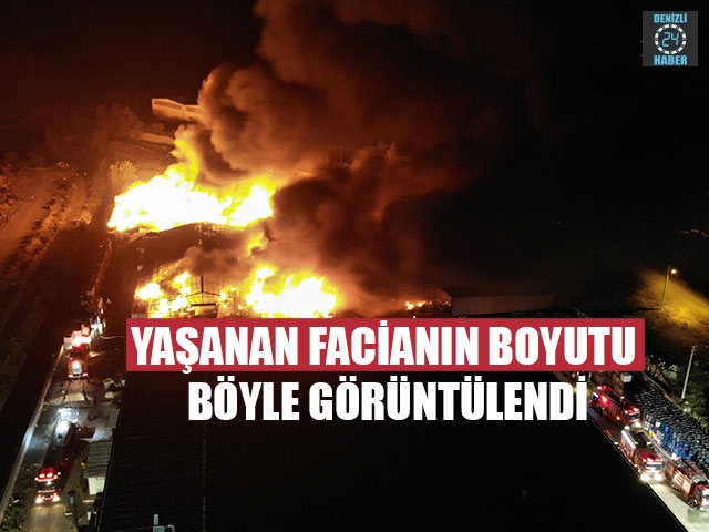 Yaşanan Facianın Boyutu Böyle Görüntülendi