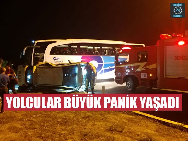 Yolcular Büyük Panik Yaşadı