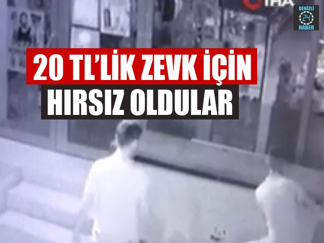20 TL'lik Zevk İçin Hırsız Oldular