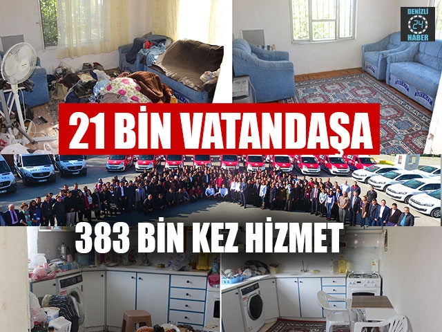 21 Bin Vatandaşa 383 Bin Kez Hizmet