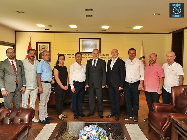 AYSİAD'dan Başkan Osman Zolan'a ziyaret