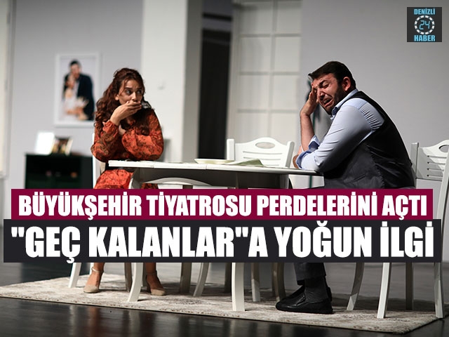 Büyükşehir Tiyatrosu Perdelerini Açtı