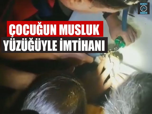 Çocuğun Musluk Yüzüğüyle İmtihanı