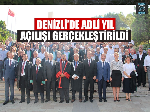 Denizli’de Adli Yıl Açılışı Gerçekleştirildi