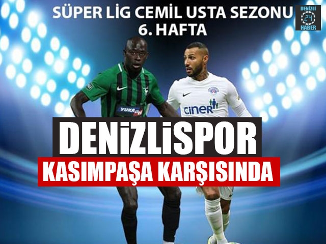 Denizlispor Kasımpaşa Karşısında
