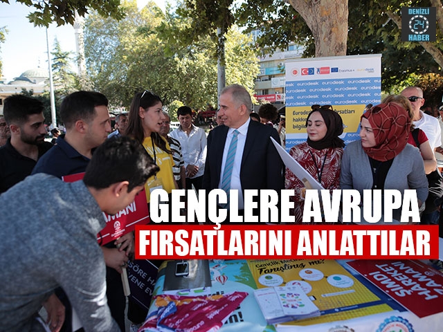 Gençlere Avrupa Fırsatlarını Anlattılar