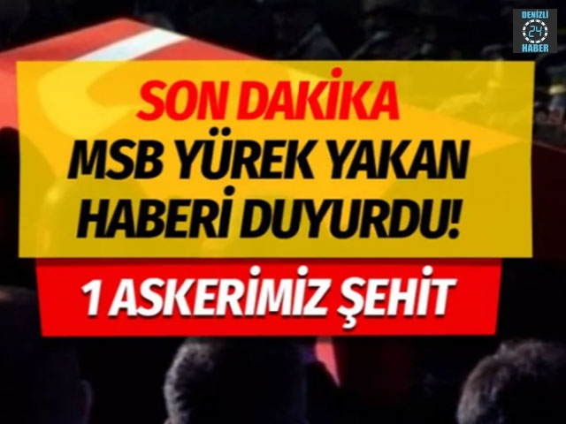 Hakkari'de ağır yaralanan asker şehit oldu