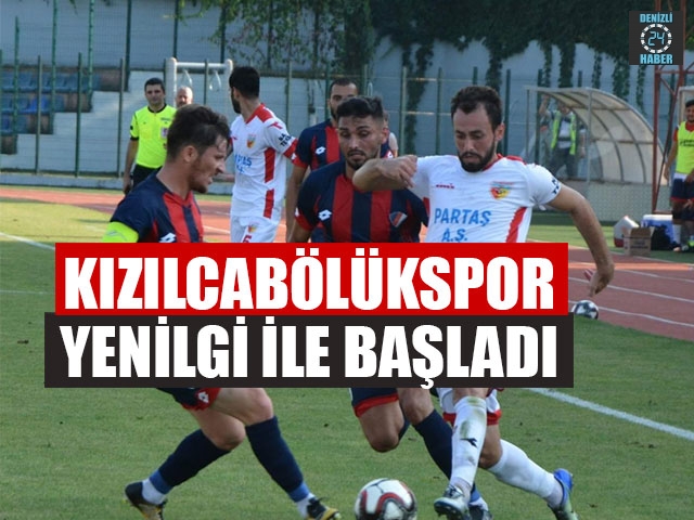 Kızılcabölükspor Yenilgi İle Başladı