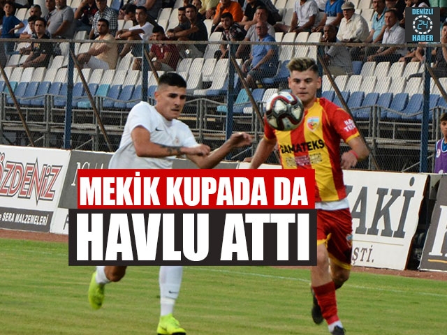 Mekik Kupada Da Havlu Attı