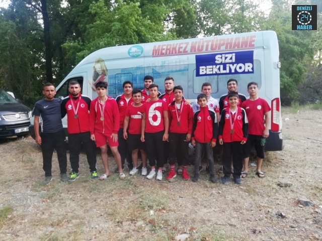 Merkezefendi Belediyesi Güreş Takımından 5 Derece