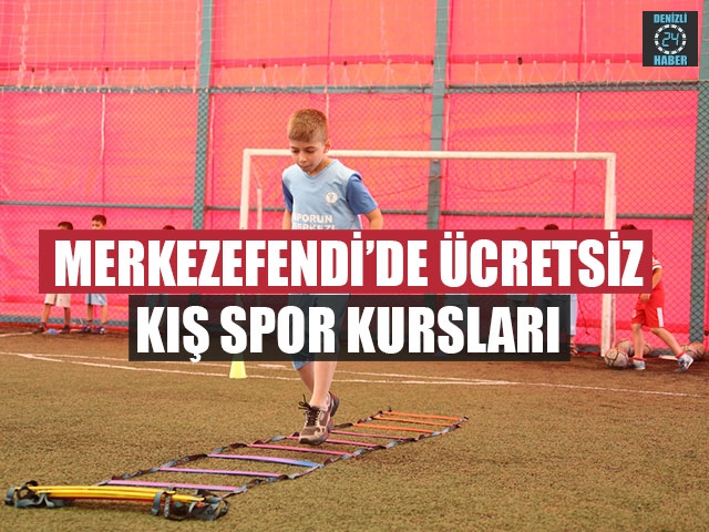 Merkezefendi’de Ücretsiz Kış Spor Kursları