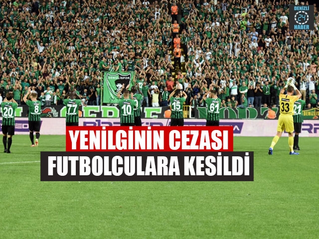 Yenilginin Cezası Futbolculara Kesildi