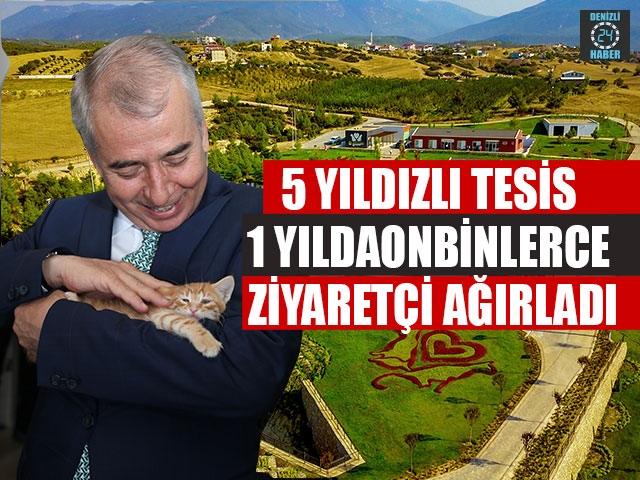 5 Yıldızlı Tesis 1 Yılda Onbinlerce Ziyaretçi Ağırladı