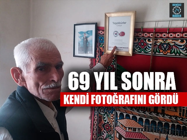 69 Yıl Sonra Kendi Fotoğrafını Gördü
