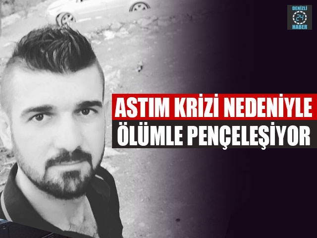 Astım Krizi Nedeniyle Ölümle Pençeleşiyor