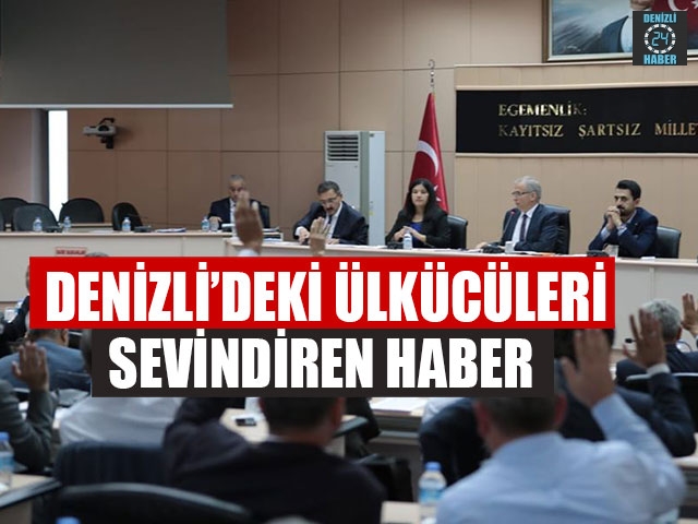 Denizli’deki Ülkücüleri Sevindiren Haber