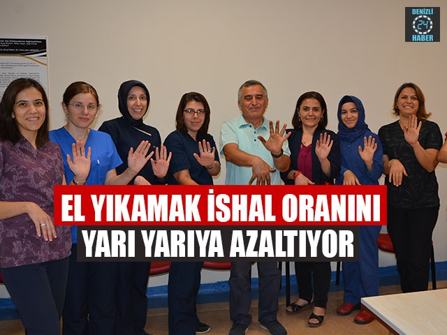 El Yıkamak İshal Oranını Yarı Yarıya Azaltıyor