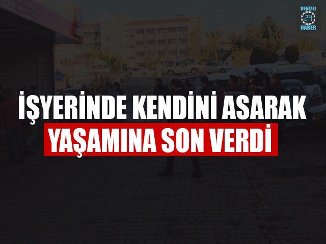İşyerinde Kendini Asarak Yaşamına Son Verdi