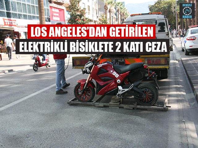 Los Angeles’dan Getirilen Elektrikli Bisiklete 2 Katı Ceza