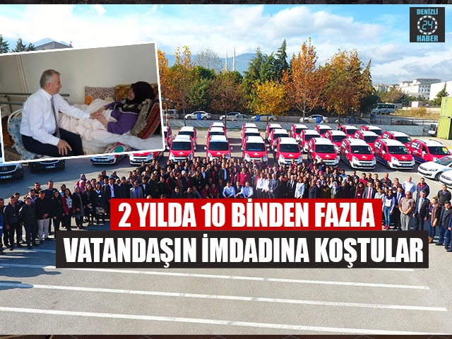 2 Yılda 10 Binden Fazla Vatandaşın İmdadına Koştular