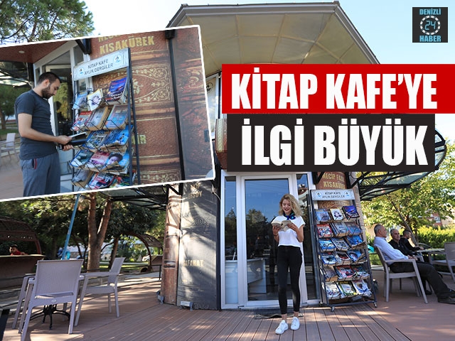 Kitap Kafe’ye İlgi Büyük