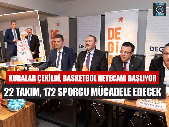 Kuralar çekildi, basketbol heyecanı başlıyor