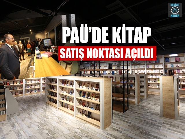 PAÜ’de Kitap Satış Noktası Açıldı