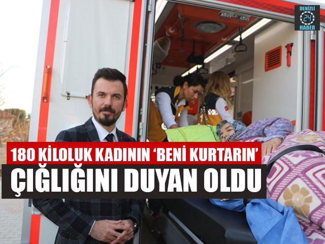 180 Kiloluk Kadının ‘Beni Kurtarın’ Çığlığını Duyan Oldu